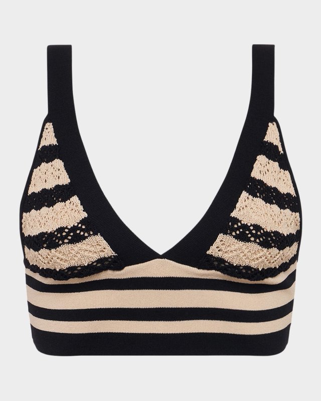 Reverie Pointelle Knit Bralett